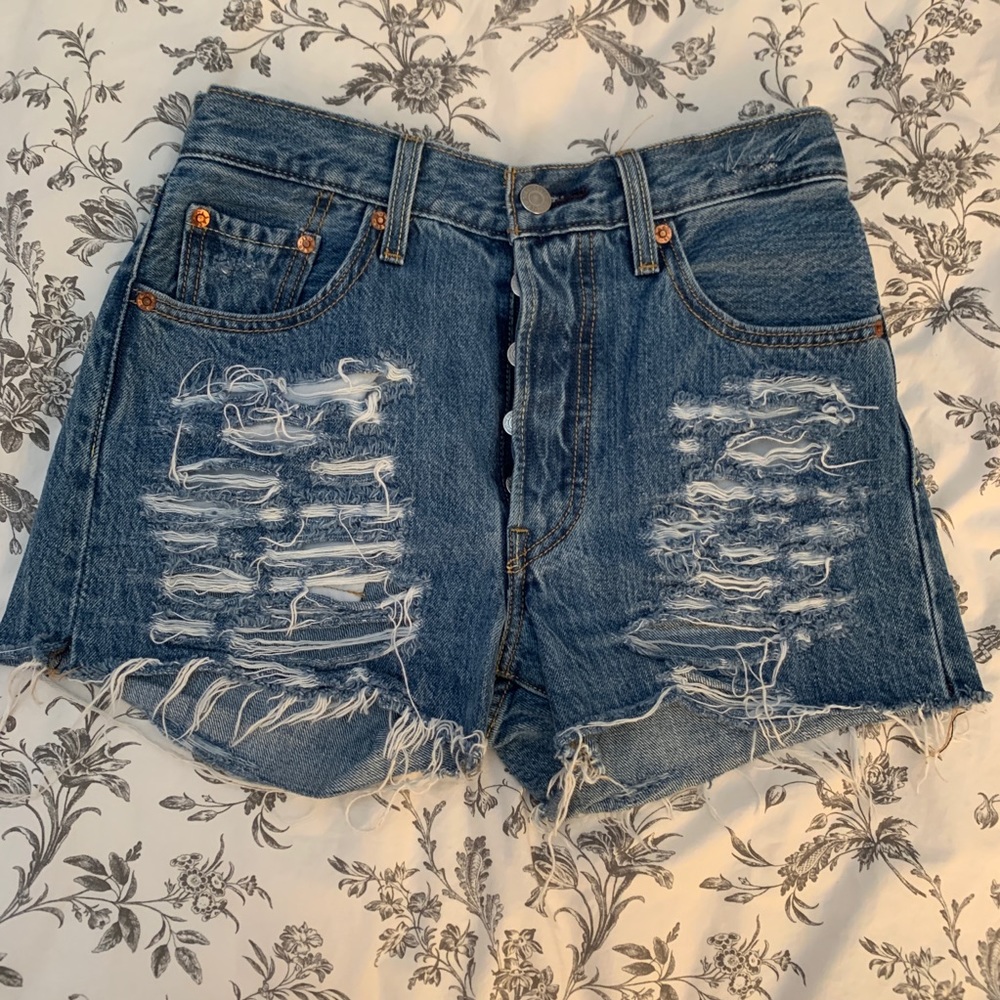 Levi’s 501 High Waisted Shorts